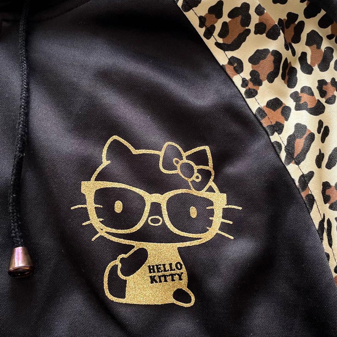 日本限定 キティちゃん ヒョウ柄 セットアップ ジャージ y2k
