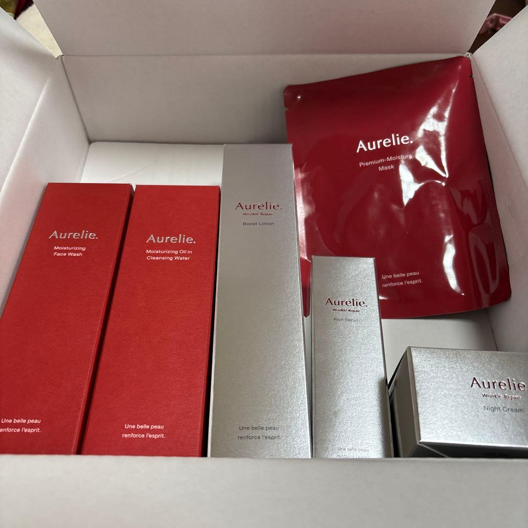 オレリー（Aurelie ）5点セット&フェイスマスク Aurelie.オレリーMEGUMIスキンケアセット 5 点 - メルカリ