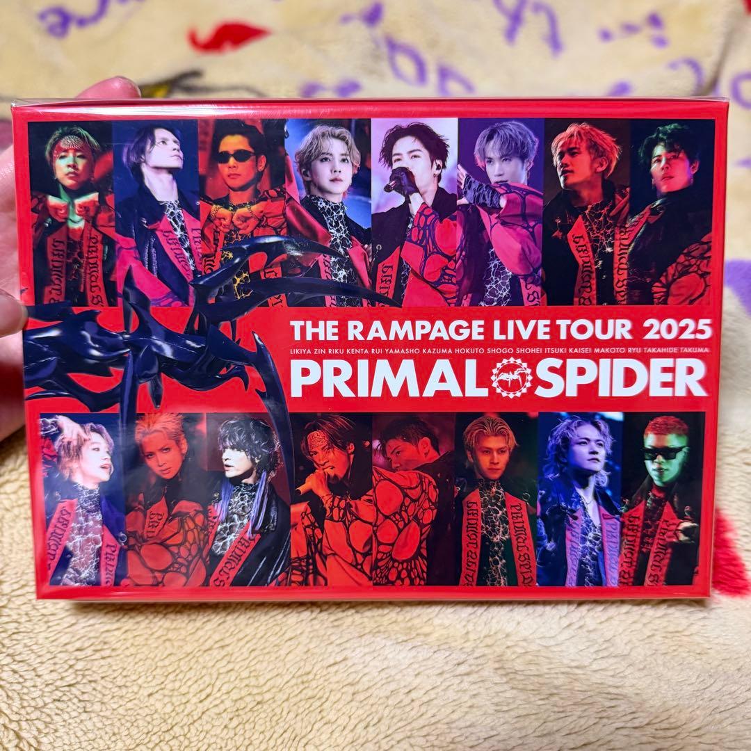 【初回生産限定盤】PRIMAL SPIDER 2Blu-Ray+2LIVE CD THE RAMPAGE LIVE TOUR 2025 