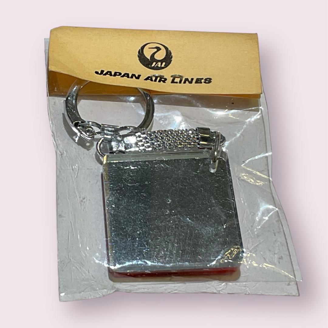 稀少品 未開封 昭和レトロ 1970年代 日本航空 JAL キーホルダー