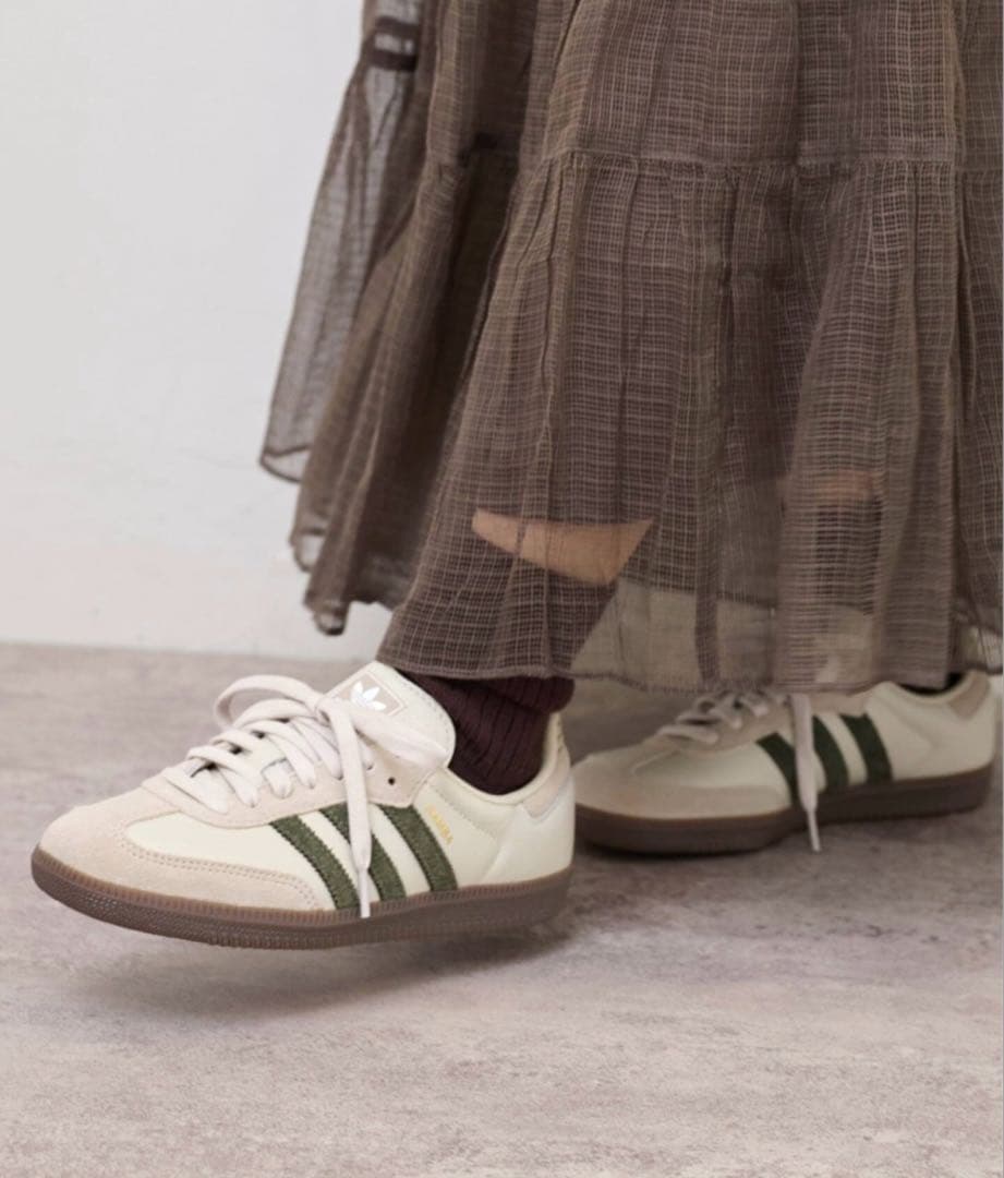 新品】relume別注 SAMBA OG Limited サンバ ベージュ - メルカリ