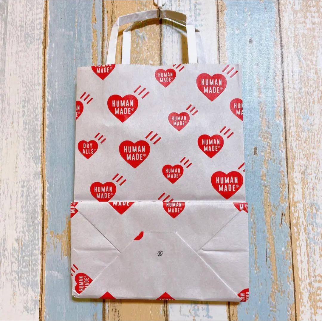 HUMAN MADEヒューマンメイド ハート紙袋 ショッパー プレゼント用