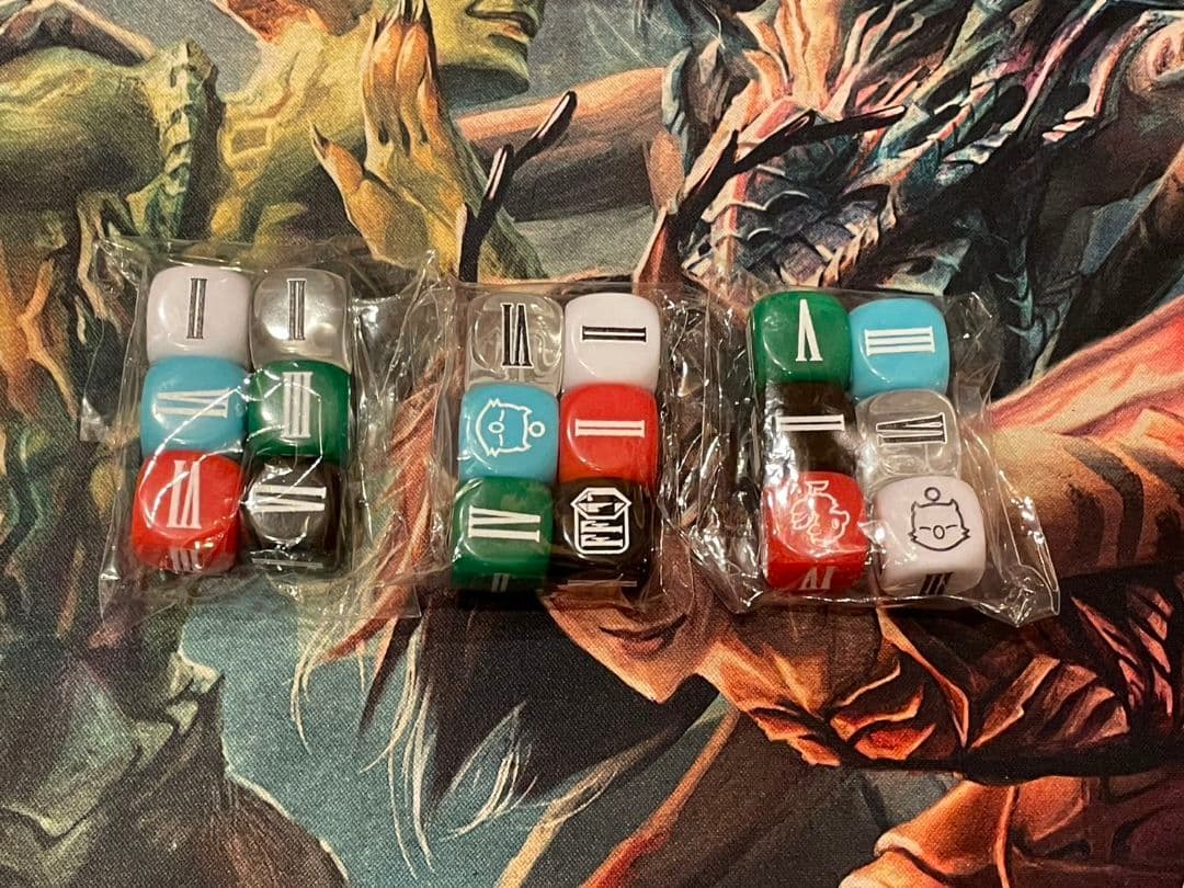 マジック大戦祭 エキスパンションシンボルダイス6個入り 3セット FF MTG