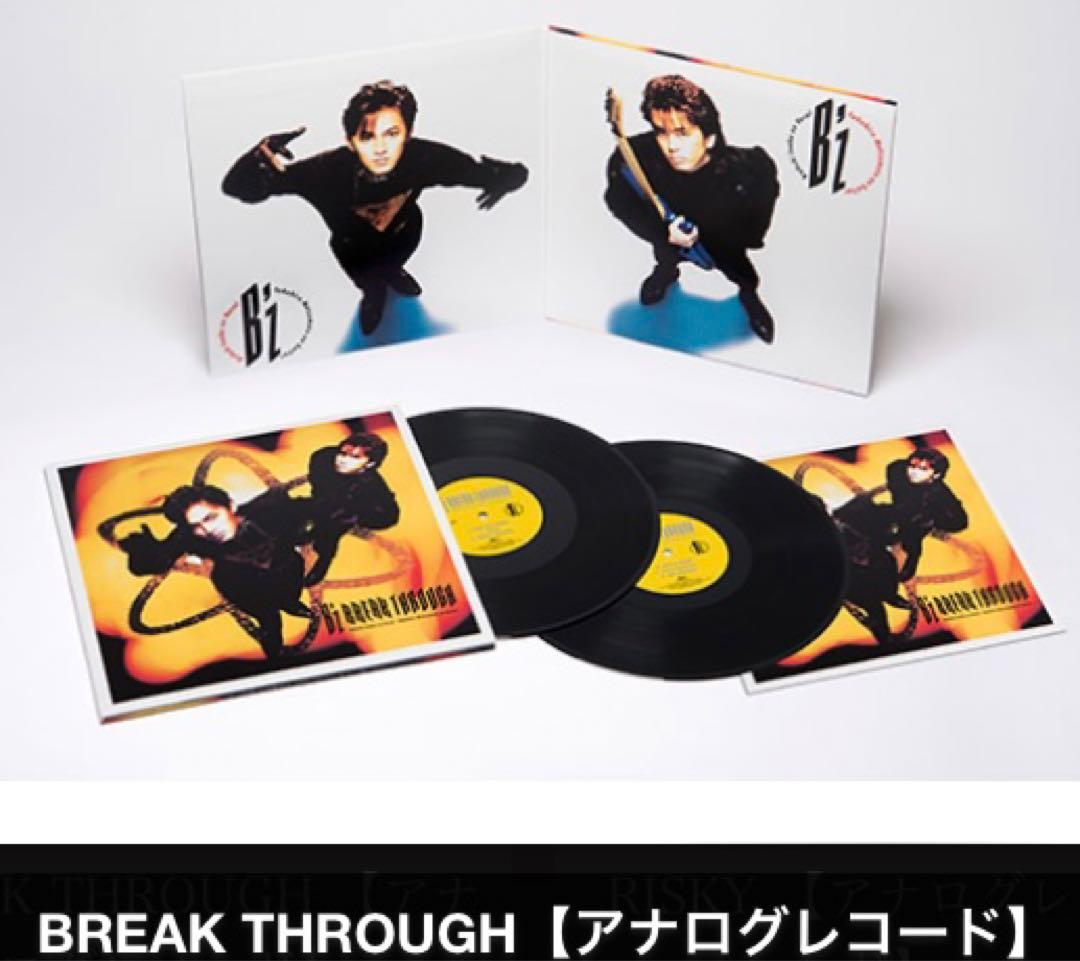 まこ　B'z アナログレコード　BREAK THROUGH ソニーミュージック（Sony Music） BREAK THROUGH ／ B'z (CD