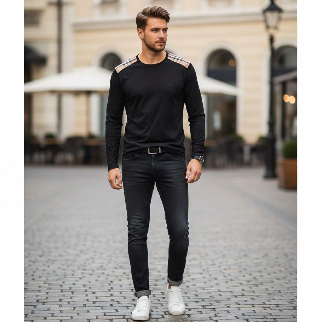 《タグ付き新品未使用》BURBERRY LONDON ロングTシャツ Lサイズ