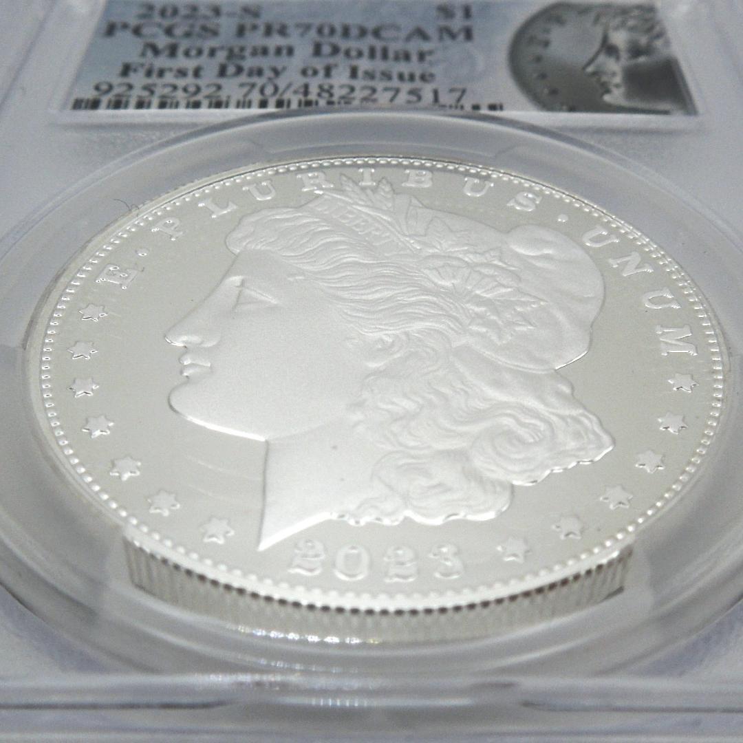 ☆最高鑑定 PCGS PR70 DCAM モルガンダラー 2023 銀貨 - メルカリ