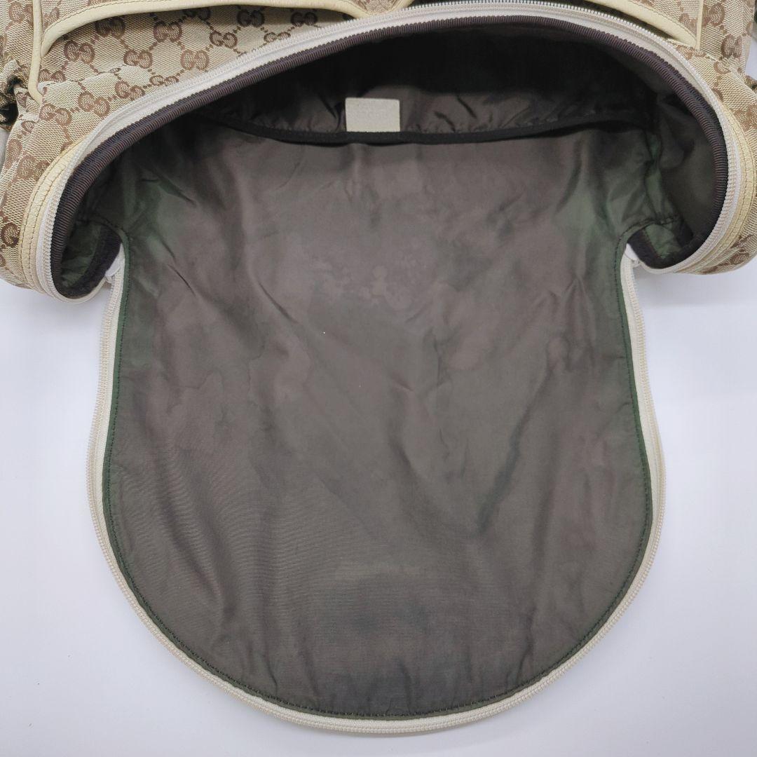 入手困難・保存袋付】グッチ☆マザーバッグ GGキャンバス シェリー