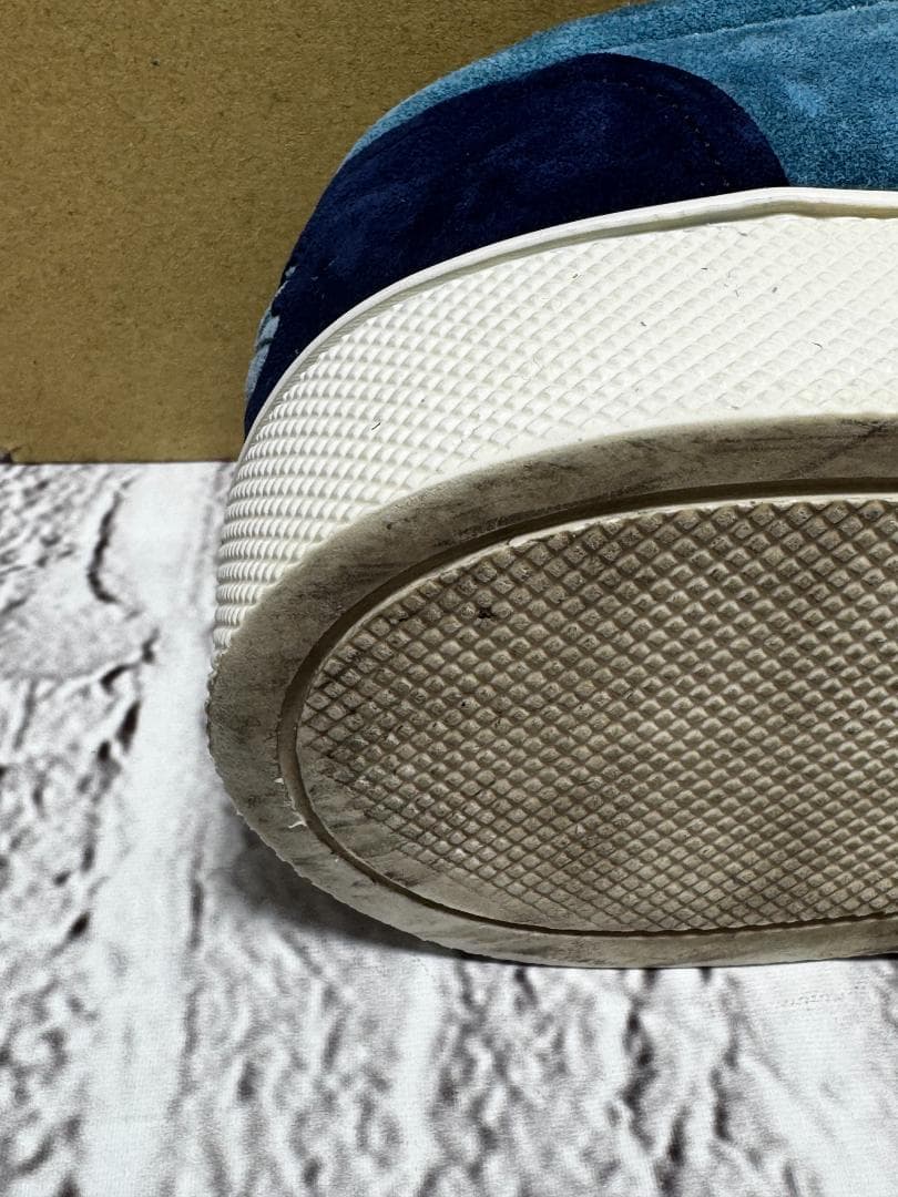 ボッテガヴェネタ スニーカー 水色 ライトブルー w5025-1014-④ー①