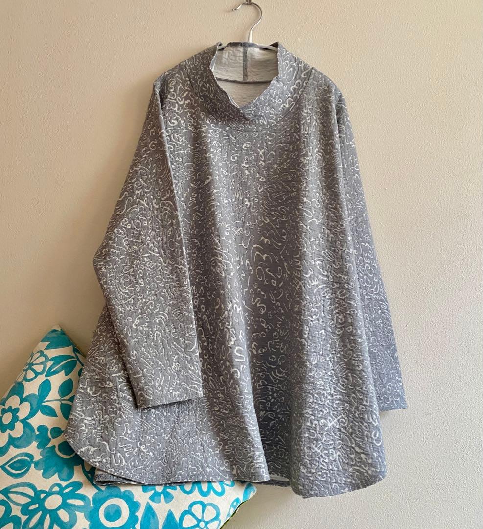 ヨーガンレール　23SS　未使用近　\"クルクル\"　ワイドプルオーバー　ババグーリ