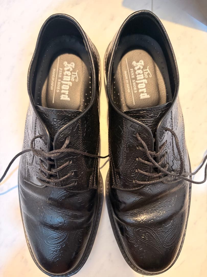 The Kenford ブラックペイズリー　25cm ドレスシューズ THE KENFORD FINESHOES（ケンフォード ファインシューズ）の公式通販