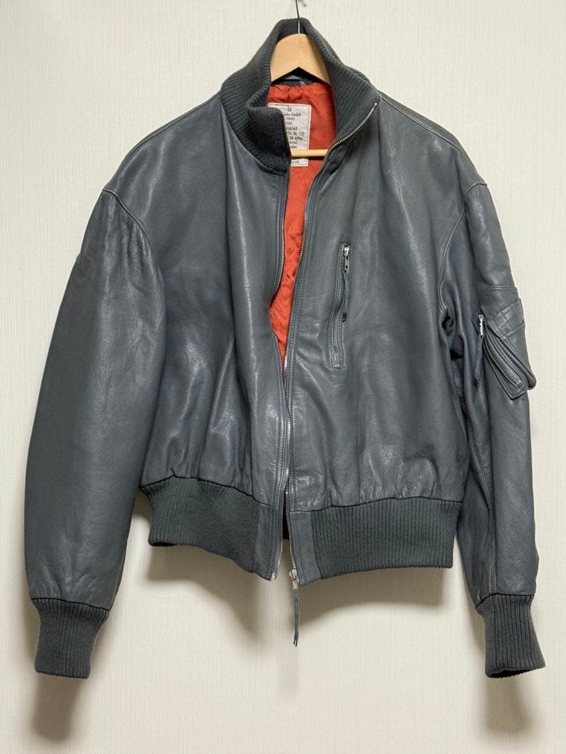 ふももん様専用ドイツ軍 レザーフライトジャケット マルジェラ - メルカリ