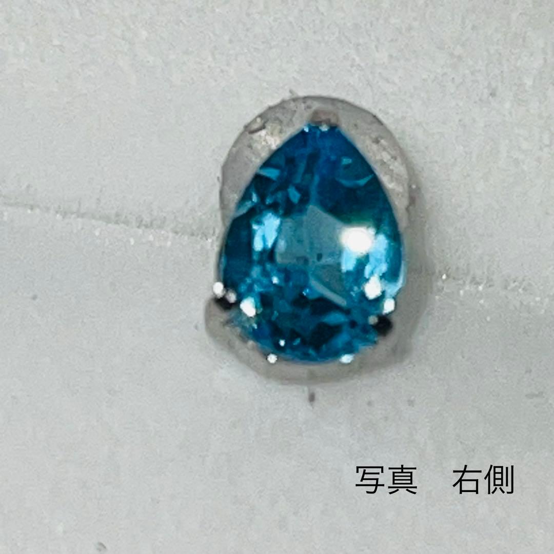 ⭐️【ブルートパーズ】大粒ピアス　pt900　1.7ct　ピアス