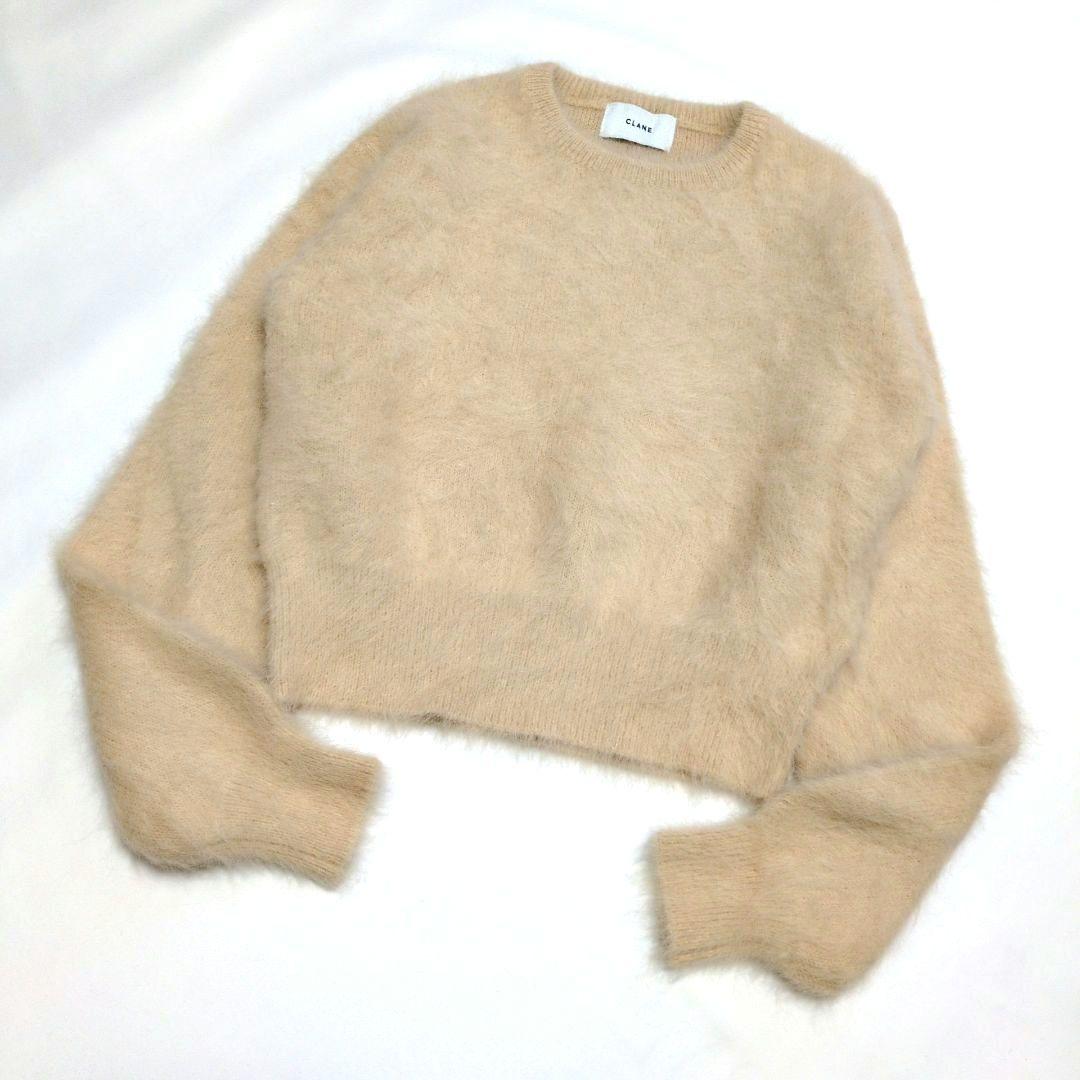 み*ー様 CLANE/クラネ ANGOLA COMPACT KNIT TOPS - メルカリ