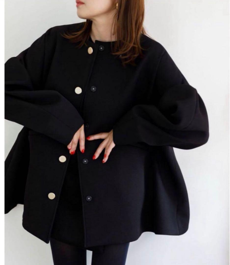 liten Bonding tent coat ブラック Pre Order/Bonding Tent Coat Vol.2 / Navy – LIten.online