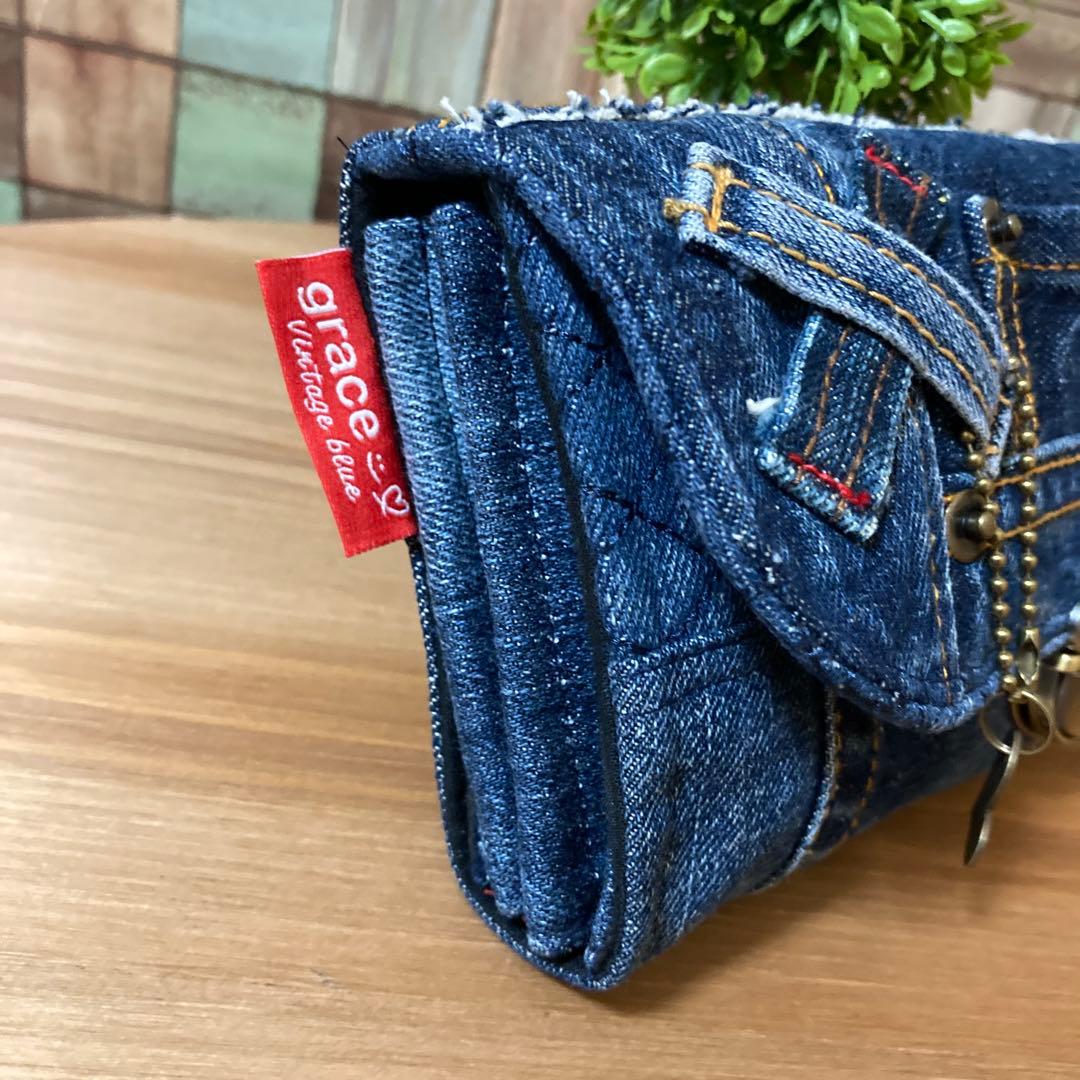 デニムリメイク 長財布 - メルカリ