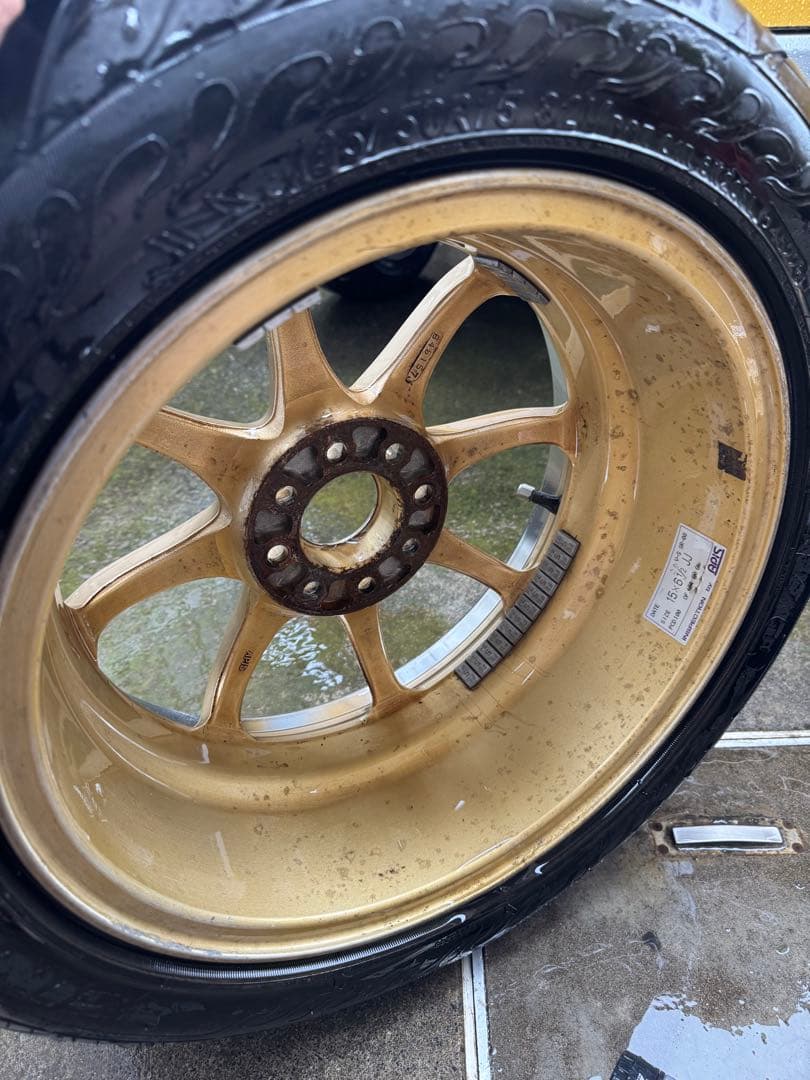 RAYS VOLK RACING SR-08 4本 15×6.5J +38