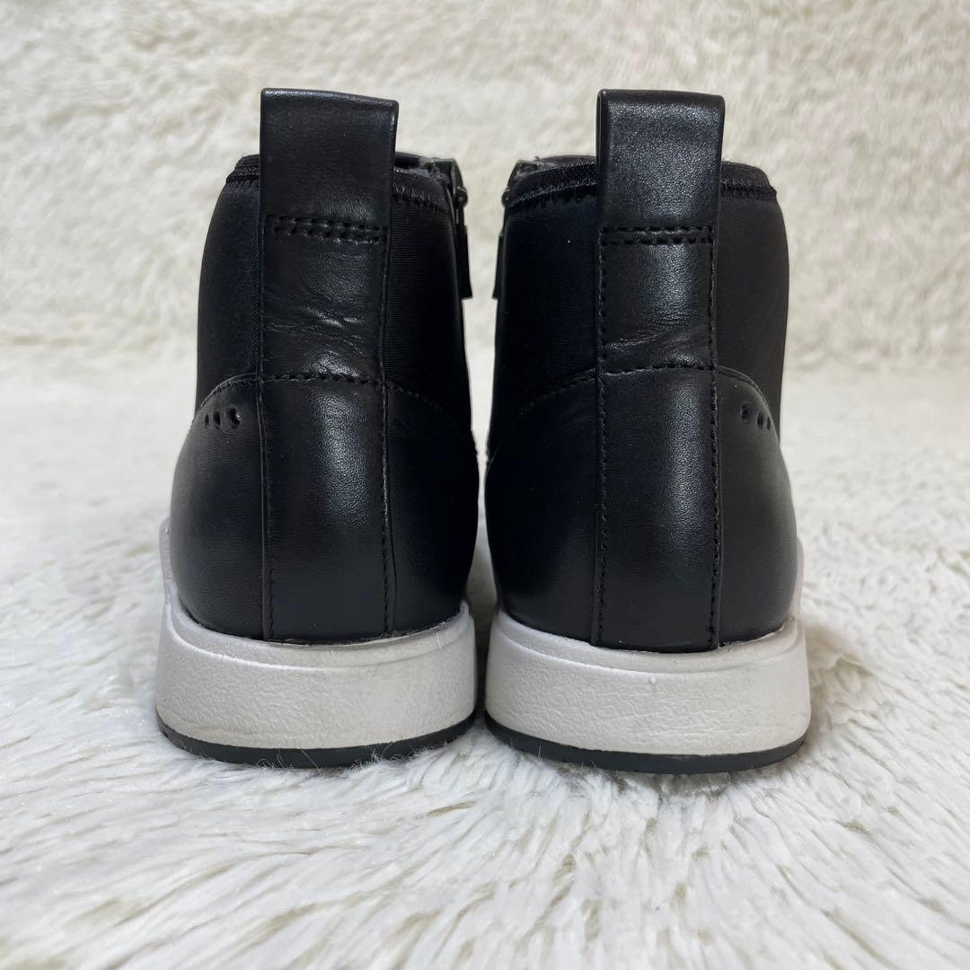 極美品✨ペダラ asics ハイカットスニーカー　ソックスブーツ型　23.5cm