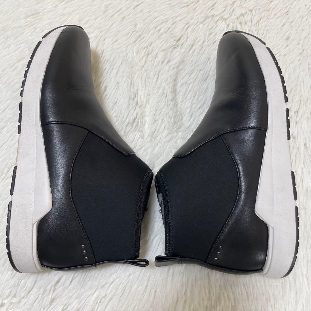 極美品✨ペダラ asics ハイカットスニーカー　ソックスブーツ型　23.5cm