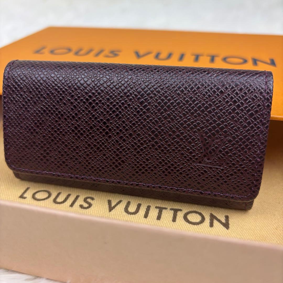 未使用級！ ルイヴィトン タイガ ミュルティクレ4 M30526 キーケース 楽天市場】【10%OFF】 ルイヴィトン キーケース 4連 ミュルティクレ4
