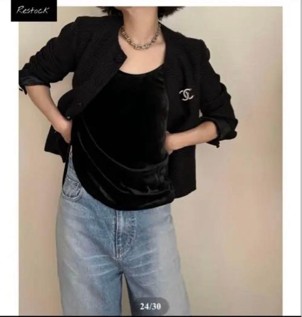 ok.soon オクスンツイードジャケット&ワイドパンツ サイズ2 新品未使用