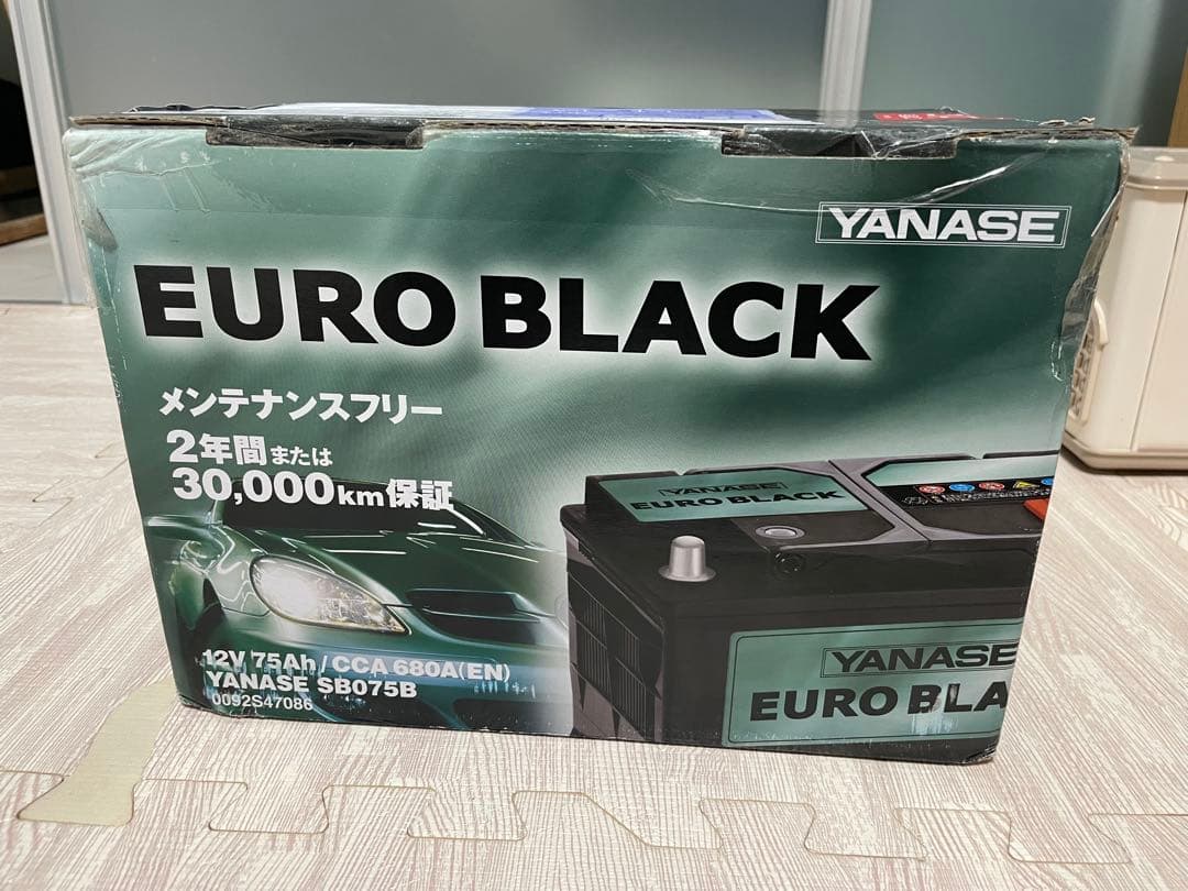 OUです‼️YANASE EURO BLACK バッテリー Amazon | ベンツ ヤナセ ユーロブラック バッテリー 75A 正規品 SB075B