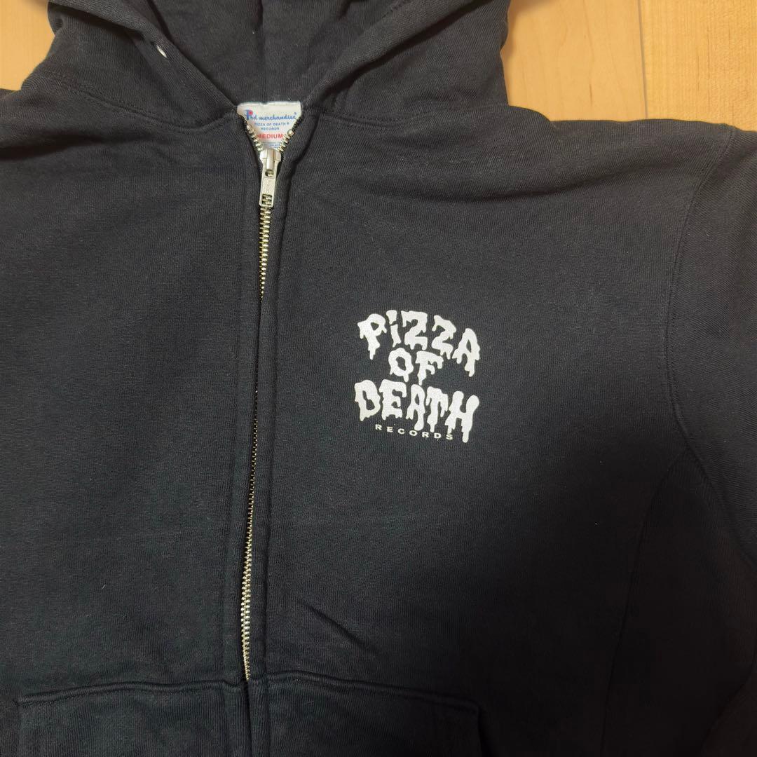 PIZZA OF DEATH ジップアップ パーカー フーディ - メルカリ