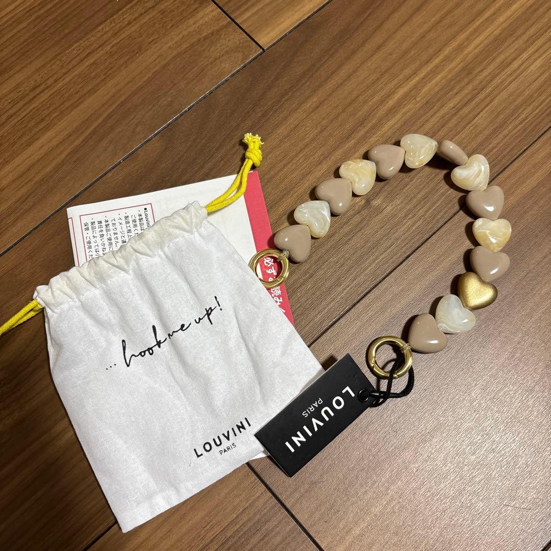 《新品タグ付き》LOUVINI PARIS ハンドストラップ
