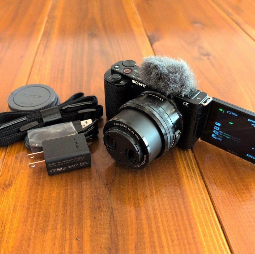 SONY ZV-E10 ミラーレスカメラ 4K動画撮影　本体、レンズ Amazon | SONY(ソニー) Vlog用カメラ レンズ交換式VLOGCAM APS-C