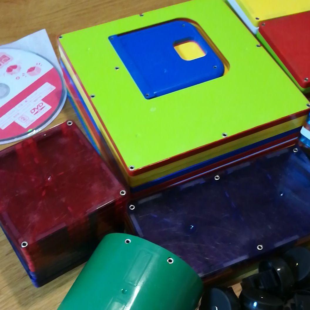 ピタゴラス ひらめきのプレート 154パーツ+DVD ピタゴラス ひらめきの