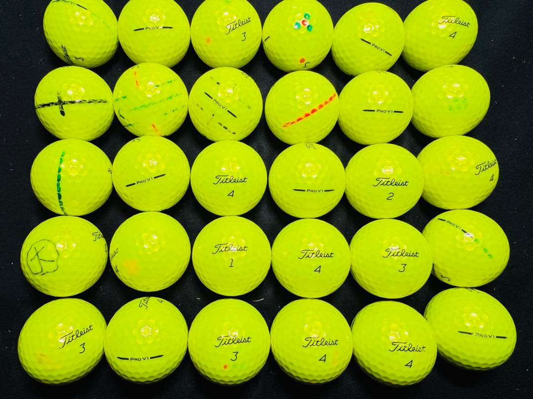 タイトリスト PRO V1 2025年モデル 30個 イエロー - メルカリ
