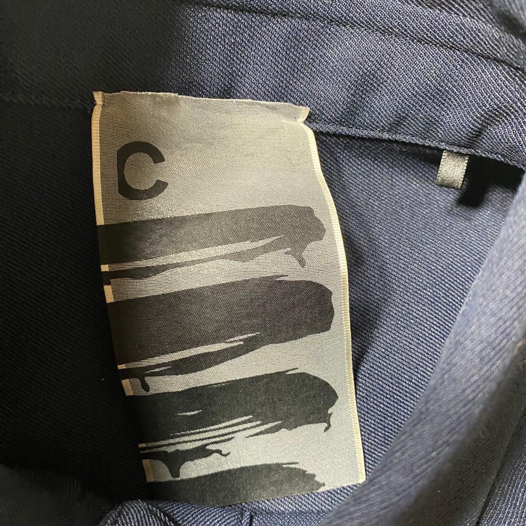 極美品】カオス 長袖シャツ オーバーサイズ リネン混 バックスリット