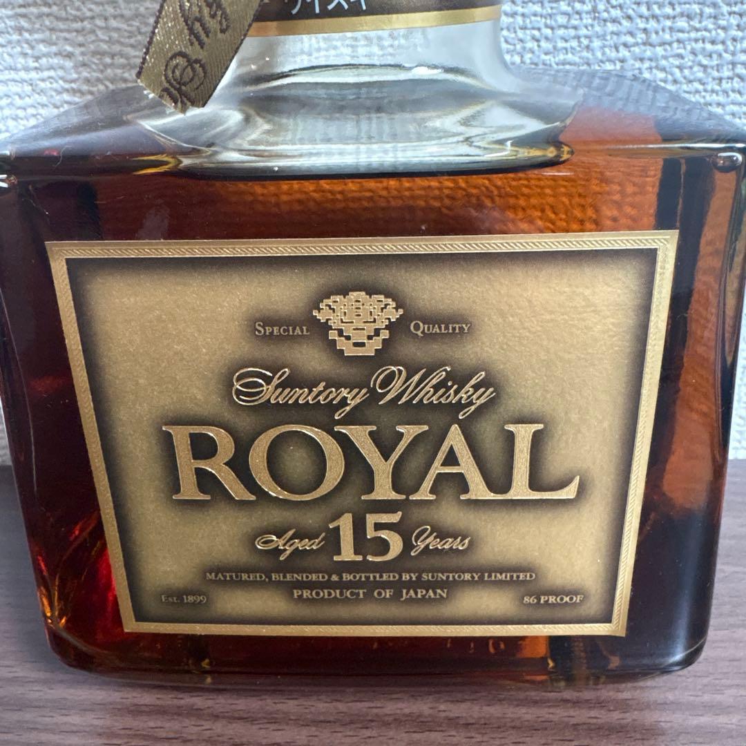 SUNTORY サントリー ローヤル 15年 ゴールドラベル 43度750ml - メルカリ