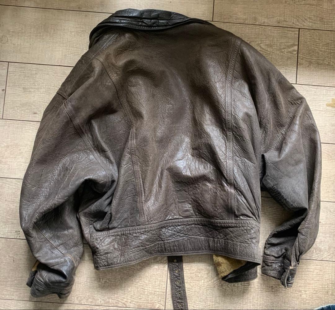 レザーブルゾン 深水光太 - メルカリ