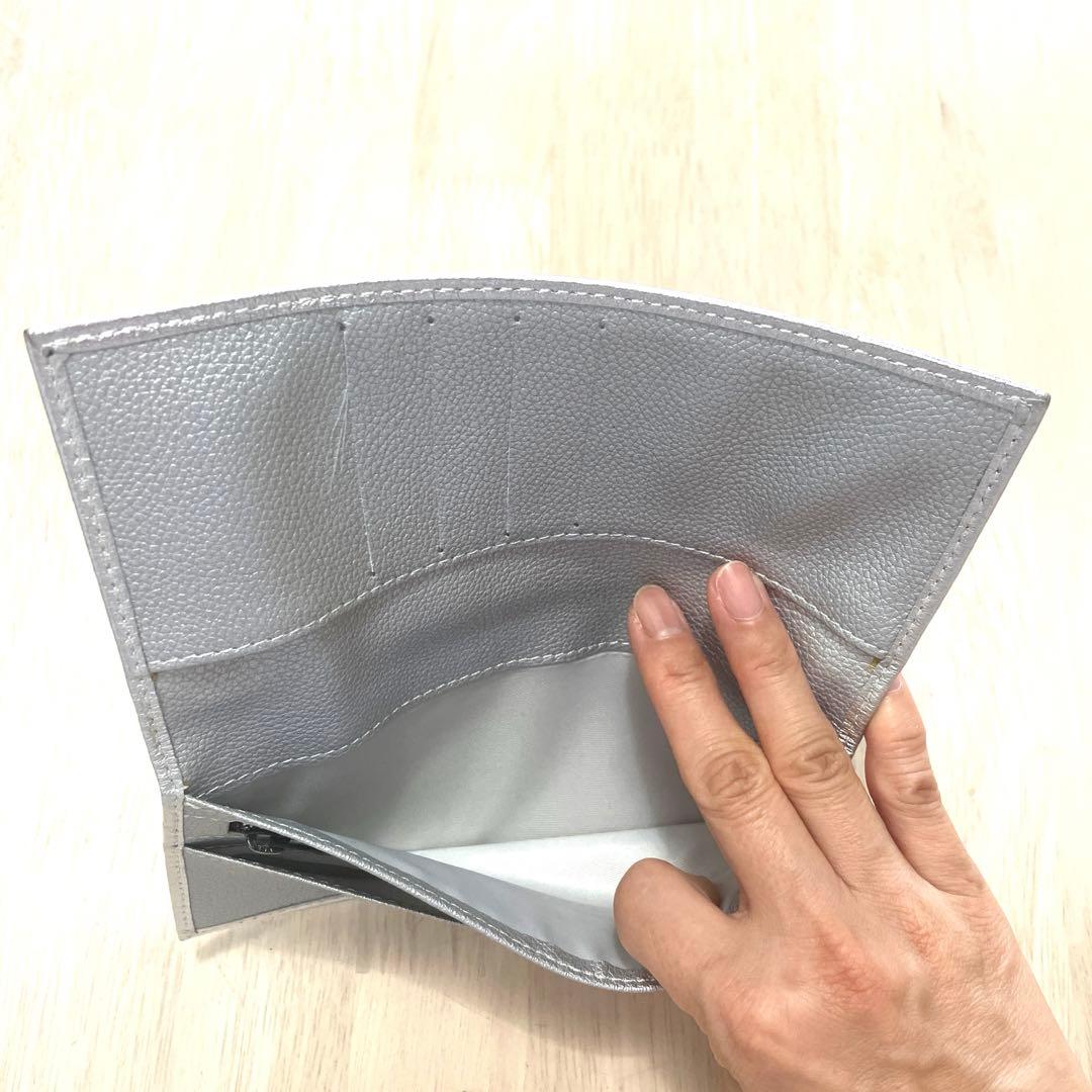 皇居 長財布 シルバー - メルカリ