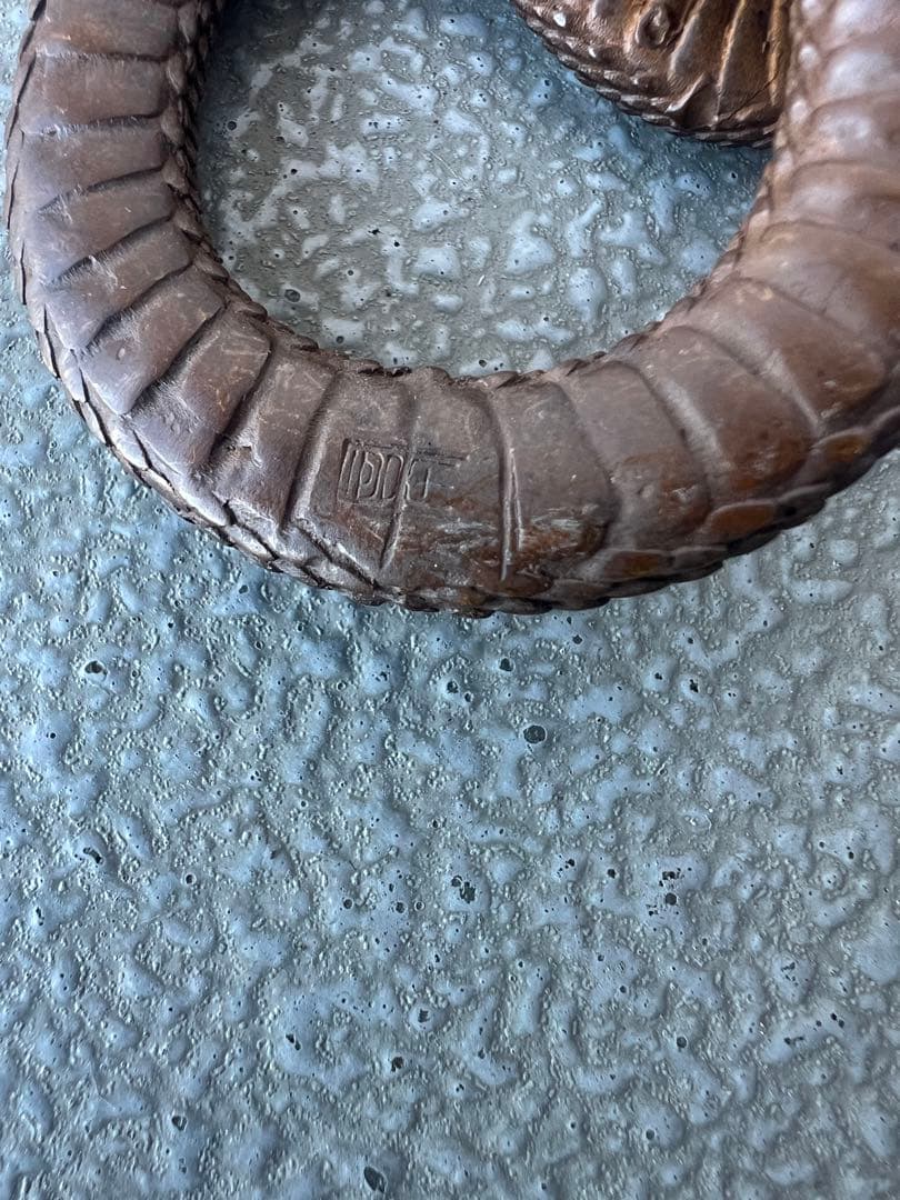 銅製 蛇 置物 107.5g