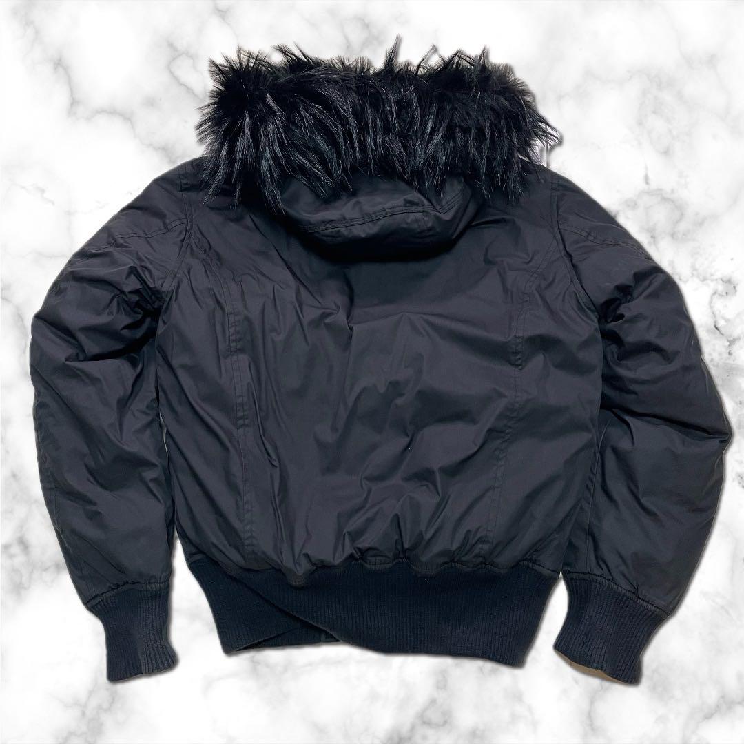 ディーゼル W-BURKISK N-2Bジャケット ブラック Sサイズ y2k