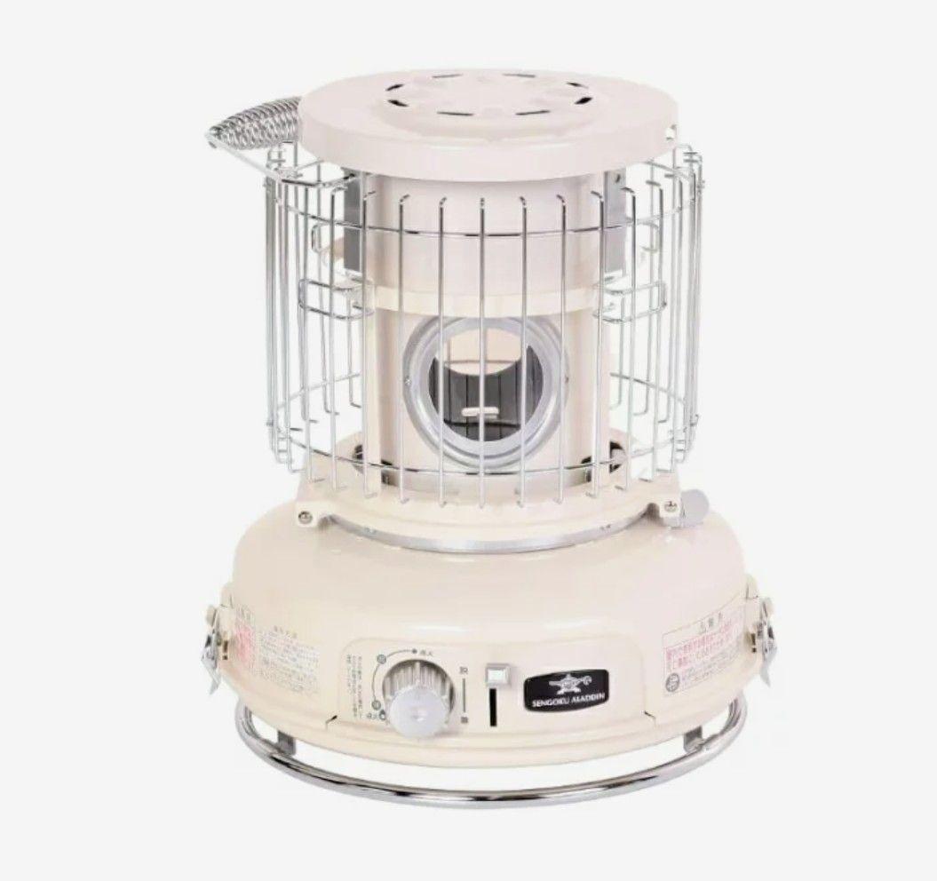 【新品未使用】センゴクアラジン　ガスストーブ SAG-BF02A クリーム色 センゴクアラジン ガスストーブ Sengoku Aladdin ポータブル ガス