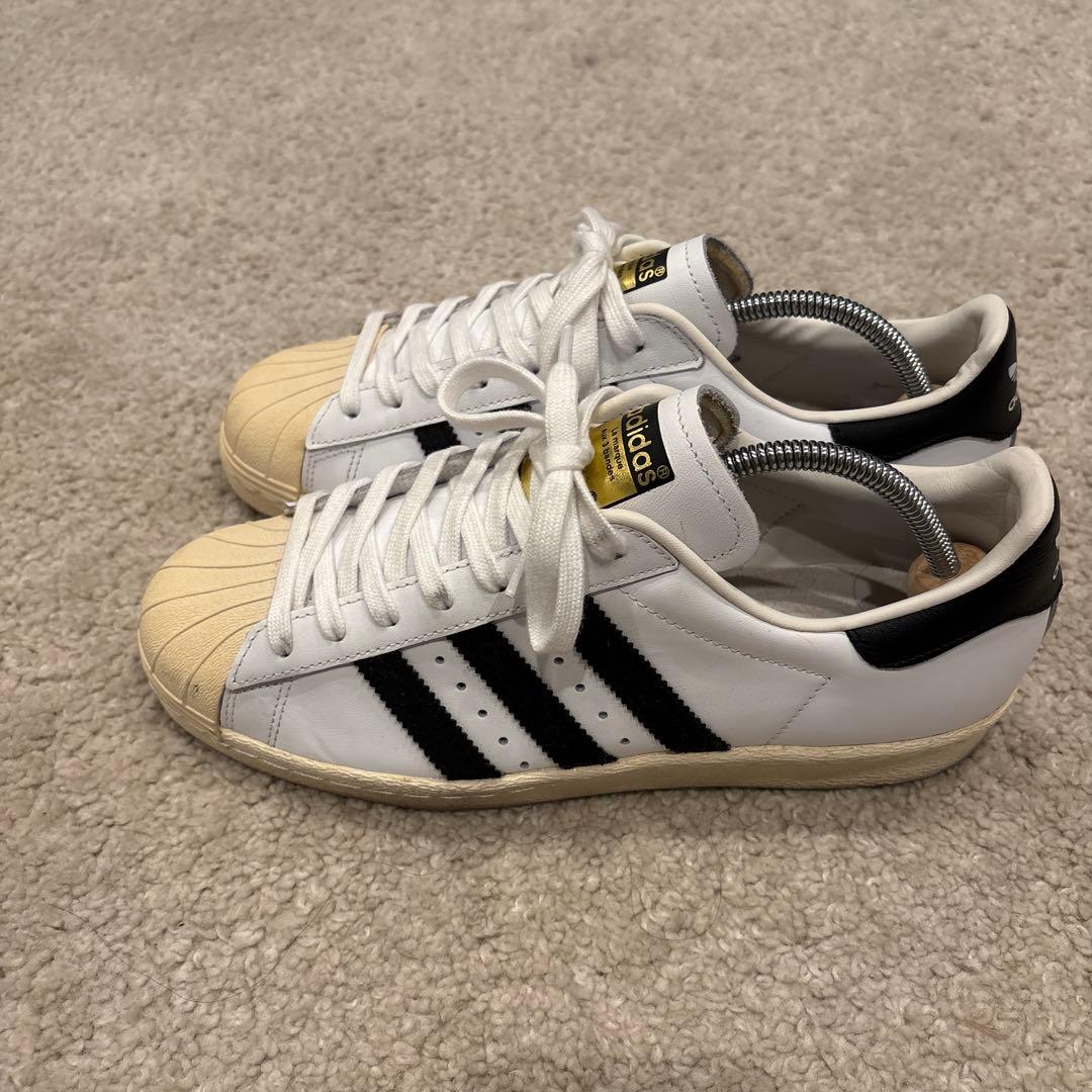 【25.0cm】Adidas Superstar 80s