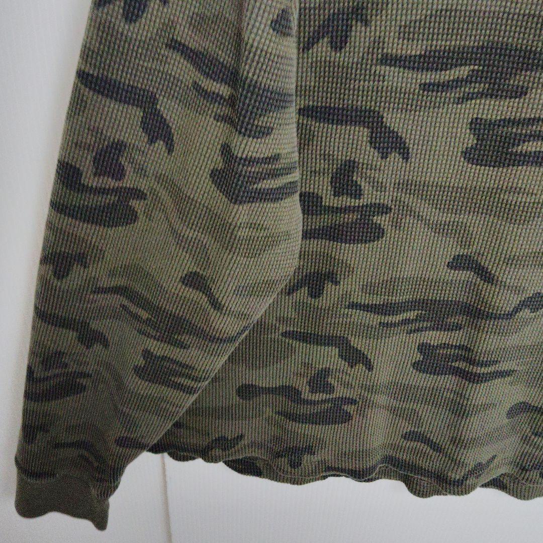 i*_様 RED HEAD 長袖シャツ ロンT サーマルシャツ ヘンリーネック