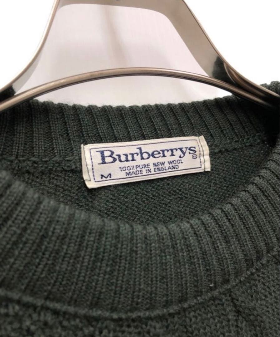 超希少・極美品】BURBERRYS バーバリーズ セーター エルボーパッチ