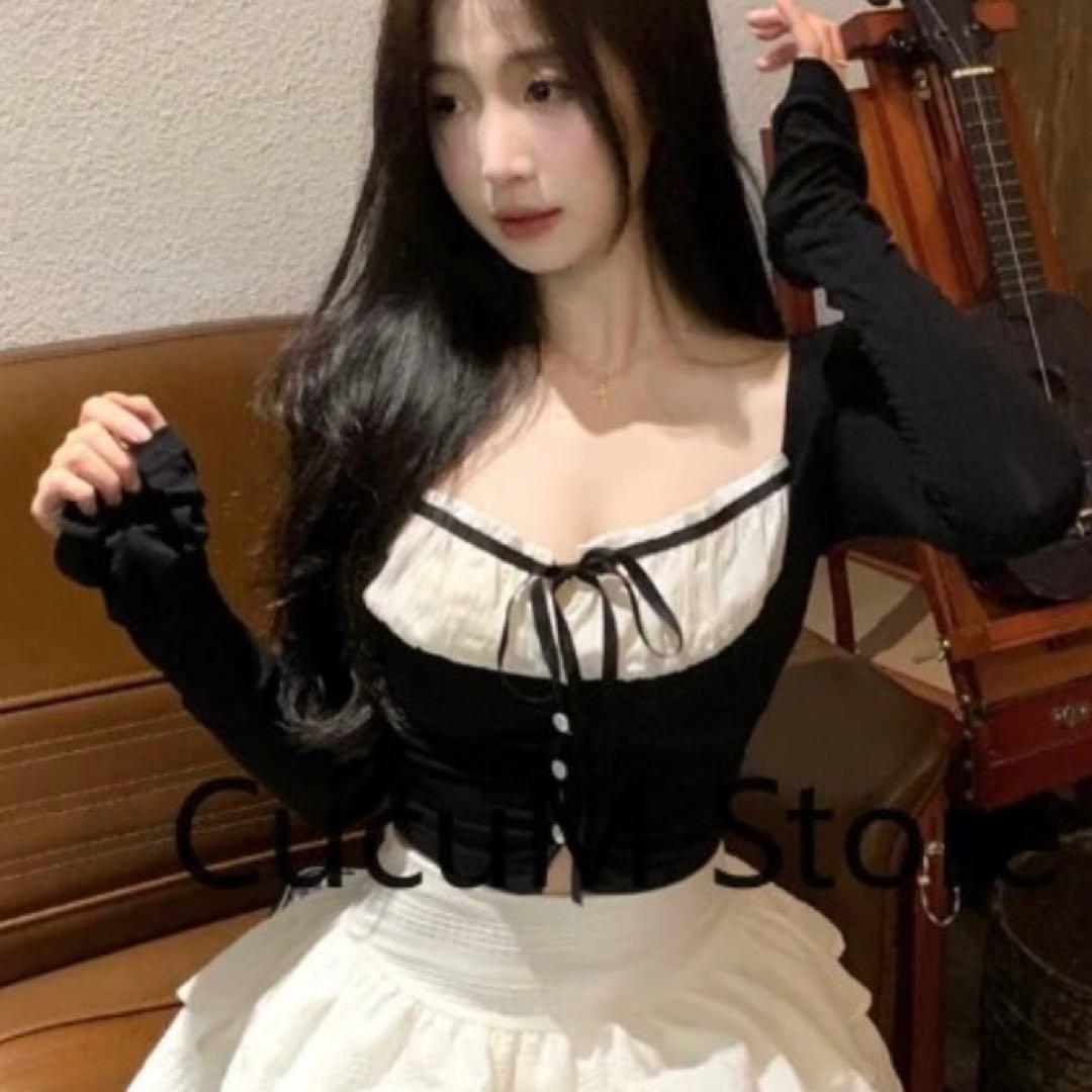 andmary アンドマリー Mew frill tops 風 トップス - メルカリ