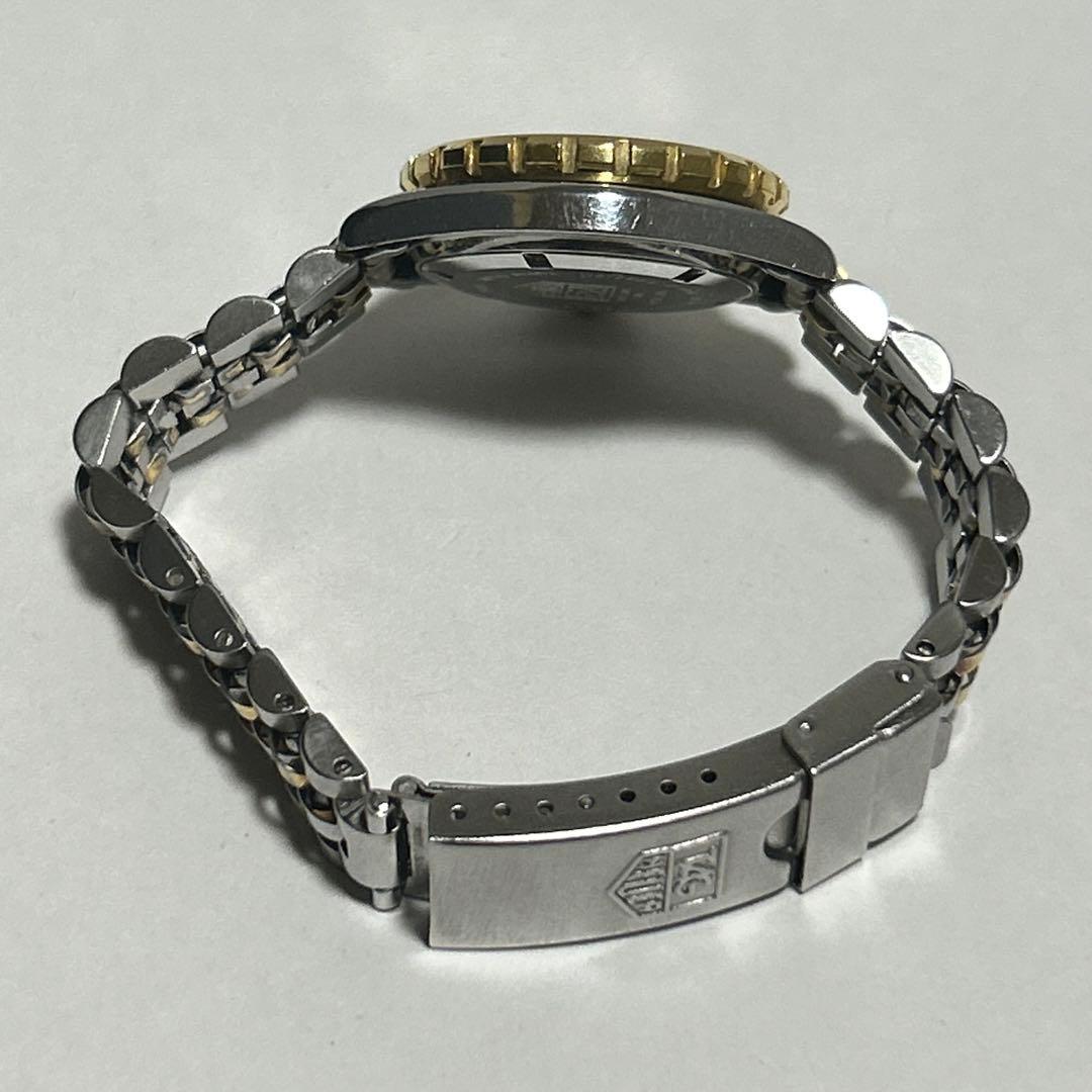 稼働 TAG HEUER タグホイヤー 980.018N ブラック クォーツ