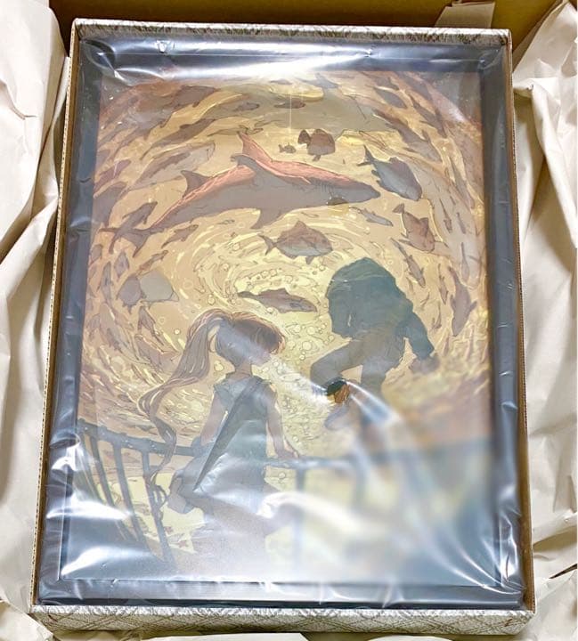 出水ぽすかxヴィレッジヴァンガード 複製原画 直筆サイン・シリアル