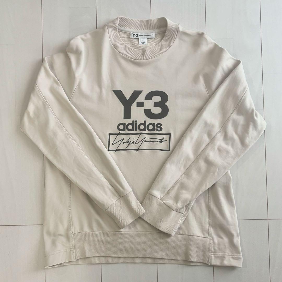 希少☆Y-3 adidas ヨージヤマモト スウェット　ベージュ Adidas Yohji Yamamoto Y3 Track Jacket Salcha Beige/ Black Size XS