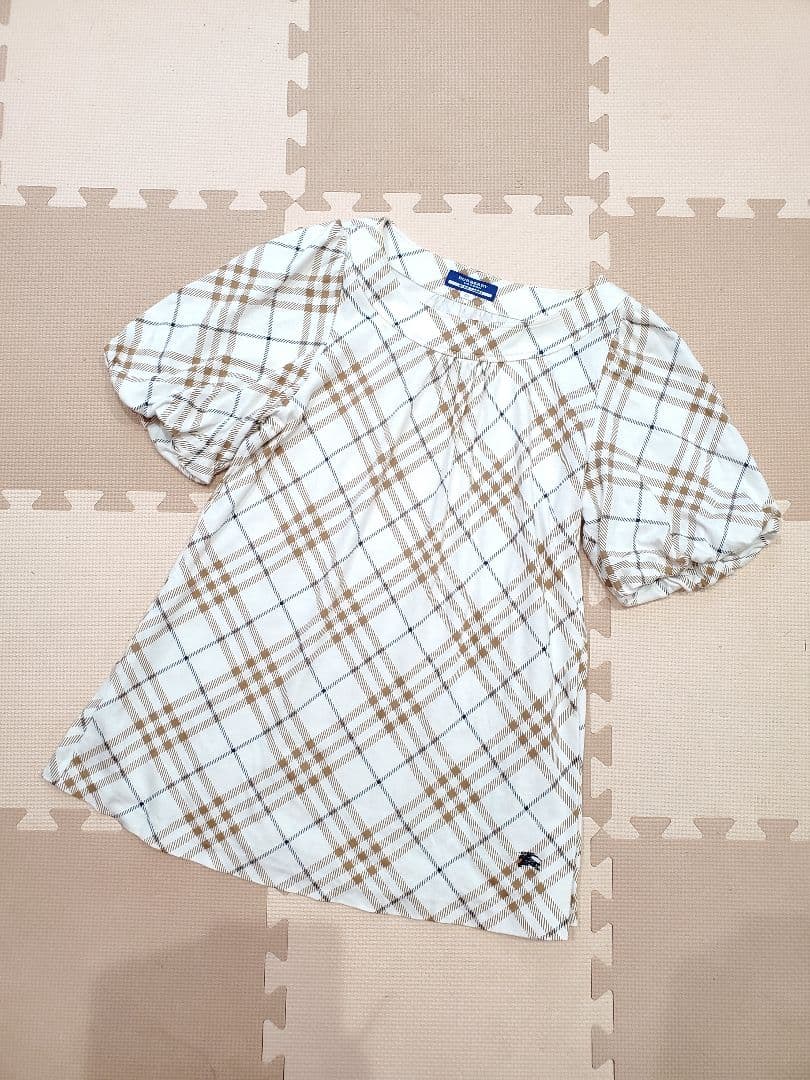 売約済み バーバリーブルーレーベル 半袖 トップス ノバチェック