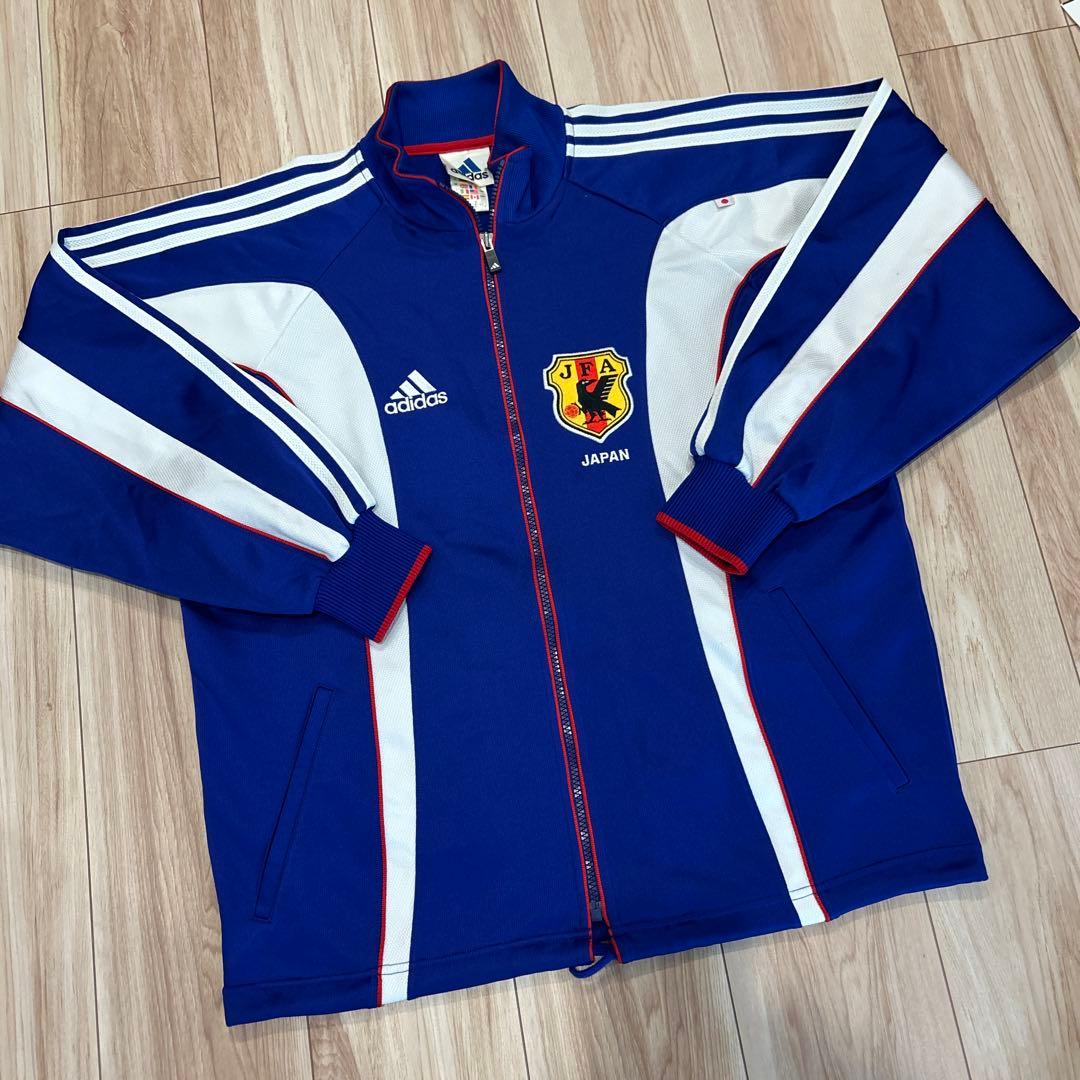 ⭐︎レア‼︎ アディダス 2000年 サッカー日本代表 トラックジャケット ジャージ □激レア□サッカー□日本代表□ジャージ□トラックジャケット