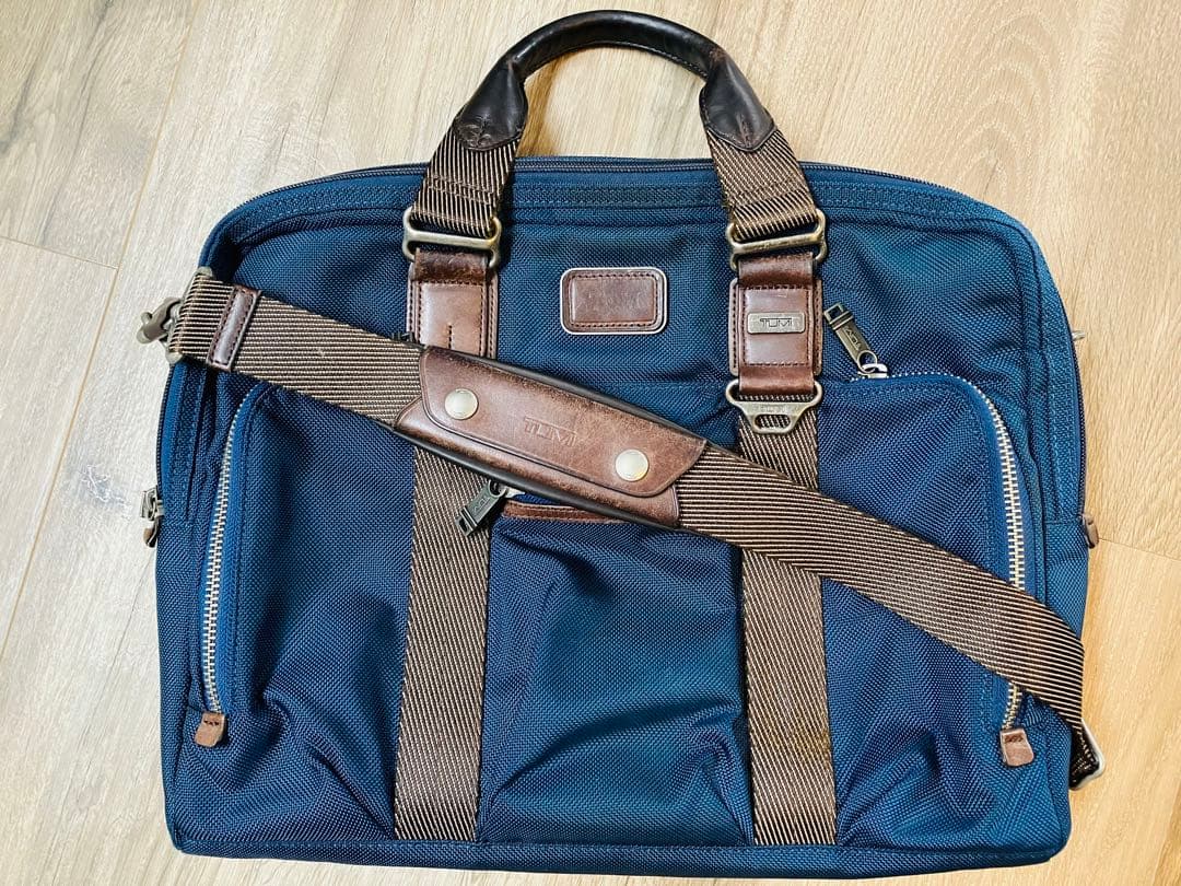 TUMI トゥミ ALPHA BRAVO 2way ビジネスバッグ ネイビー