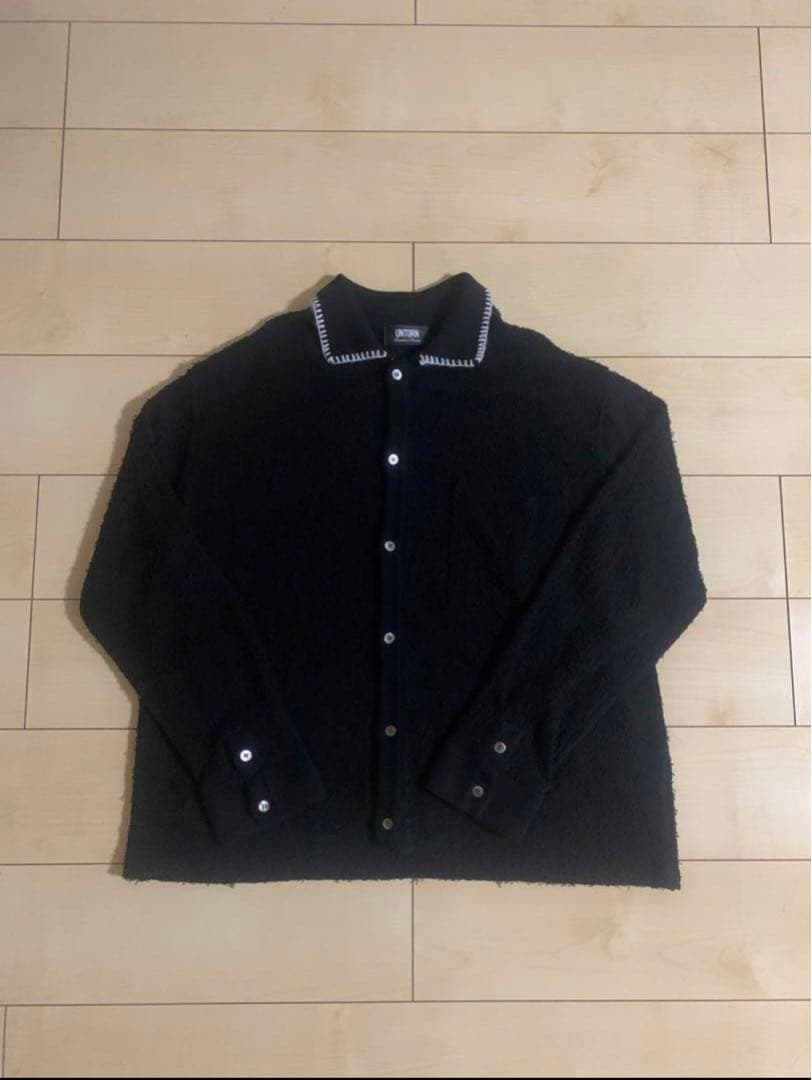 UNTORN Fuzzy Knit Polo Cardigan 平本蓮着用 - メルカリ