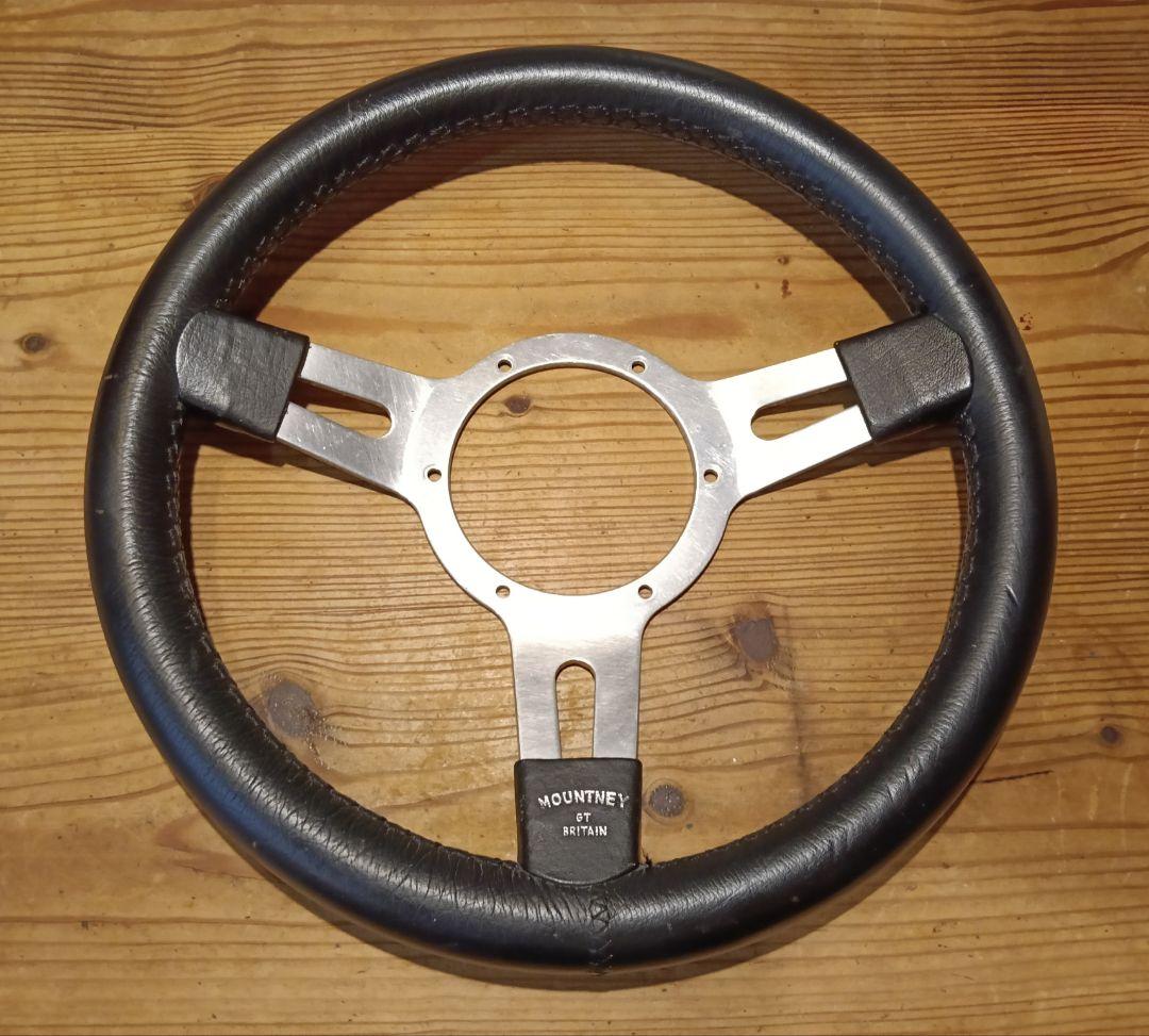 MOUNTNEY マウントニー GT ステアリング 本体　英国製 2026年最新】Yahoo!オークション -マウントニーステアリングの中古品