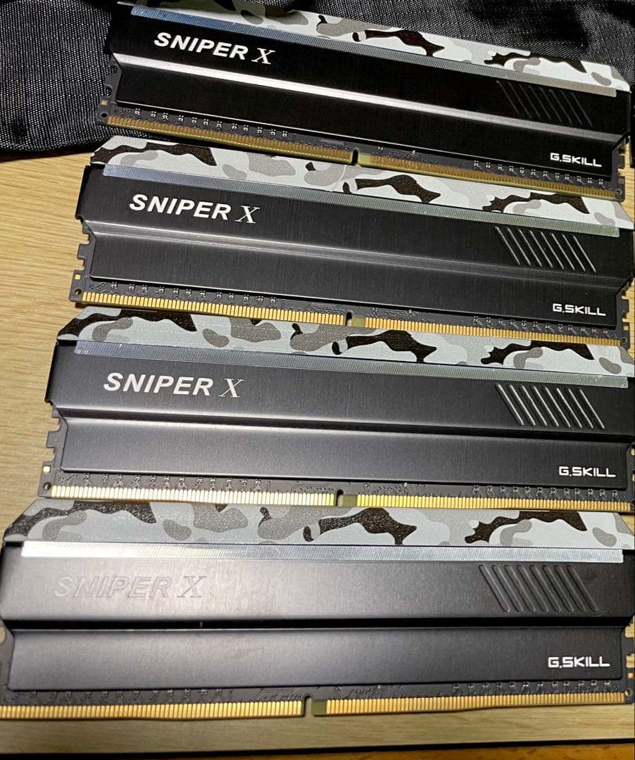 G.SKILL SNIPER X DDR4 32GB (8GB×4) メモリー G.SKILL F4-3200C16D-32GSXWB (16GB 2枚組) | パソコン工房【公式通販】